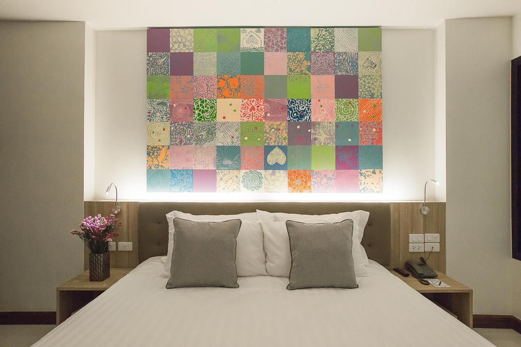 아트 마이 갤러리 님만 호텔 치앙마이  외부 사진 A bedroom at the hotel